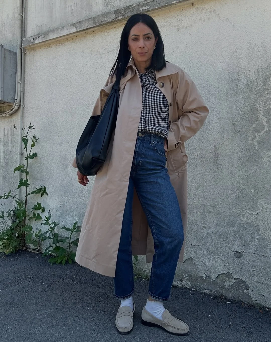 fall fashion for women over 40 The Modern Trench Coat Formula That Never Fails