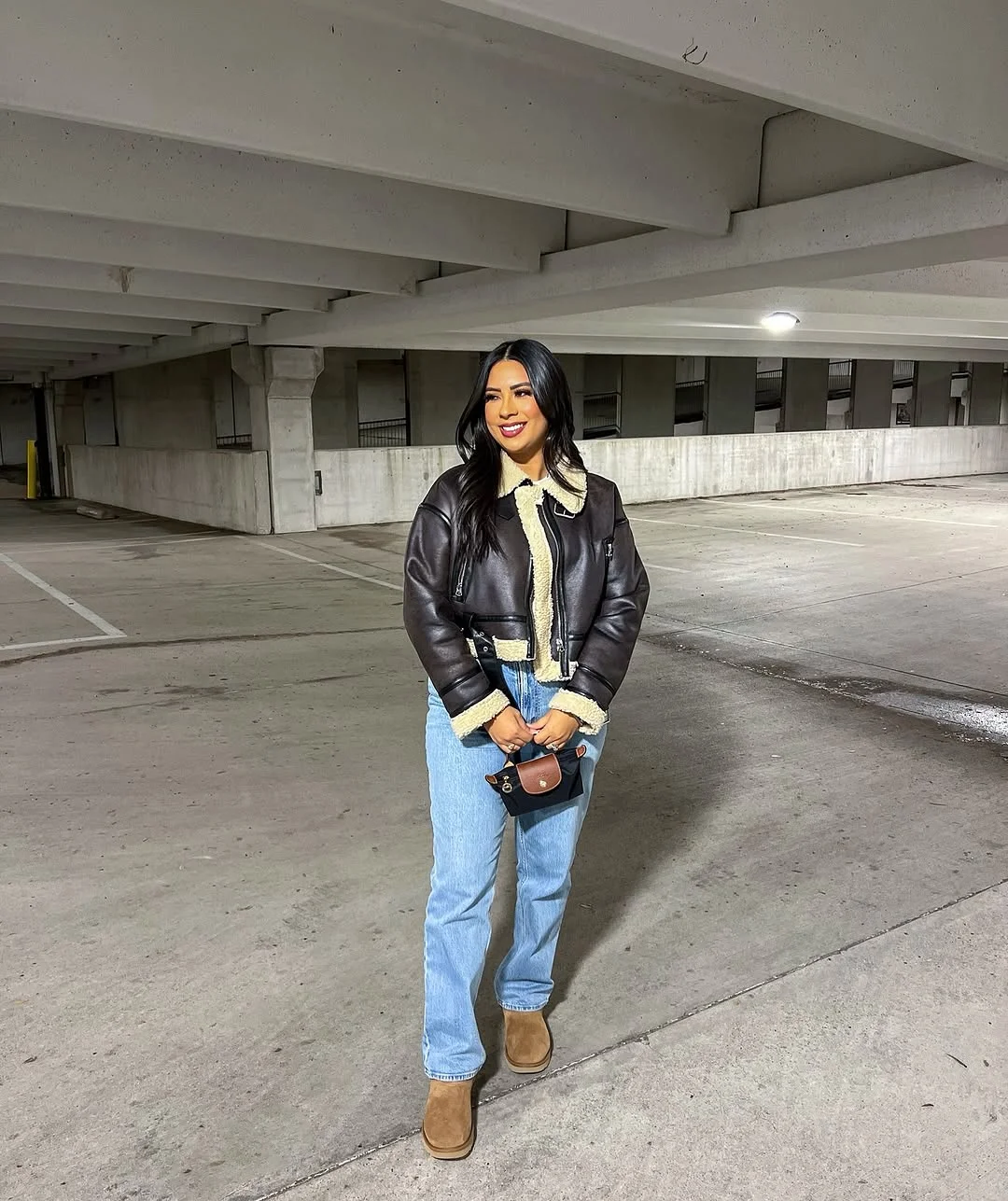simple fall outfits 2026 Shearling Jackets and Denim for Everyday Fall Comfort