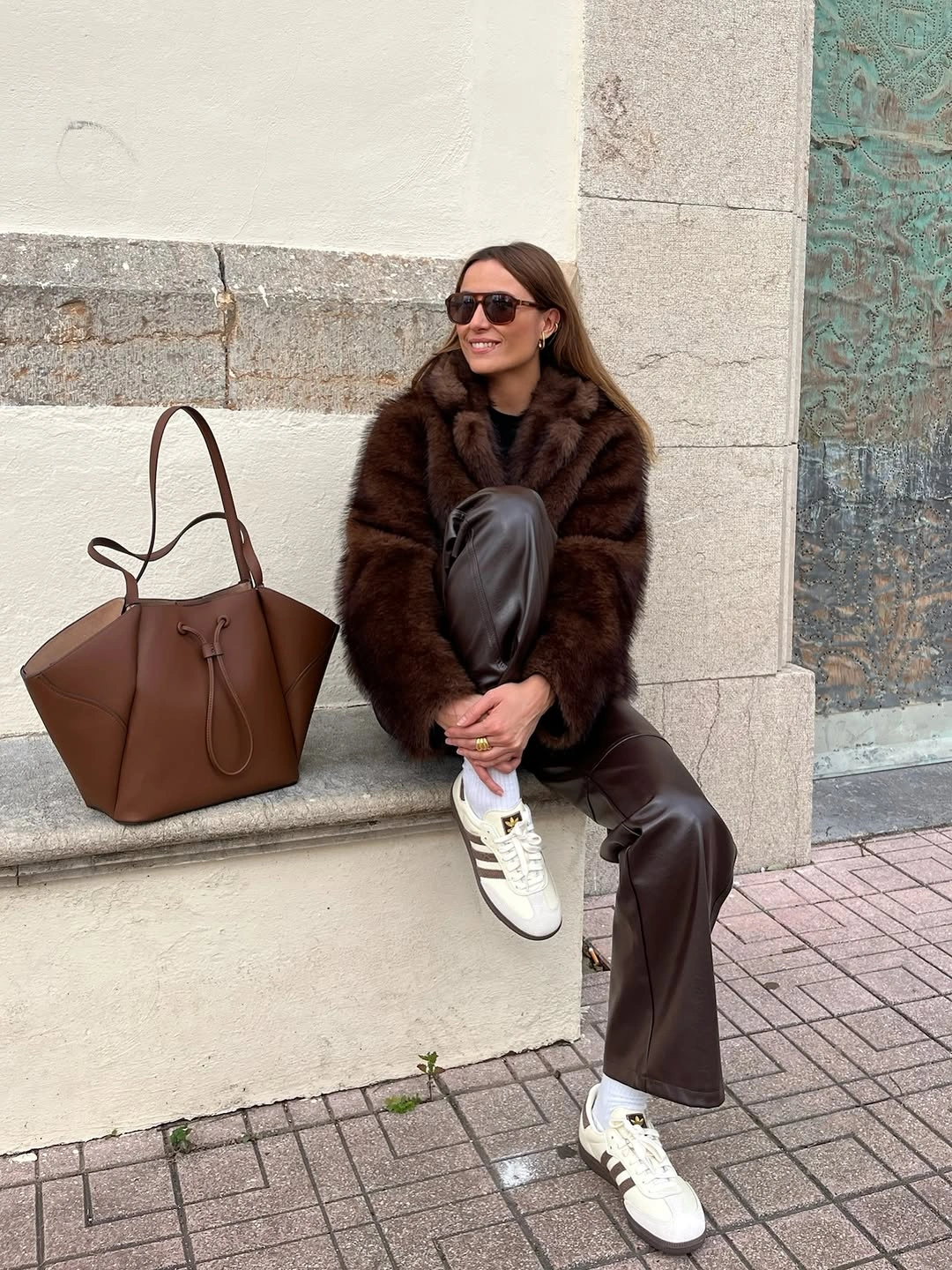 fall going out outfits 2026 Rich Chocolate Layers That Make Monochrome Feel Luxurious