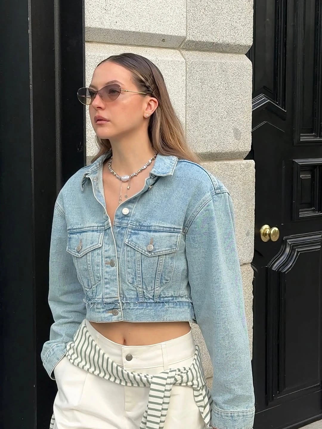 fall going out outfits 2026 Light Denim Layers That Feel Fresh for Early Fall