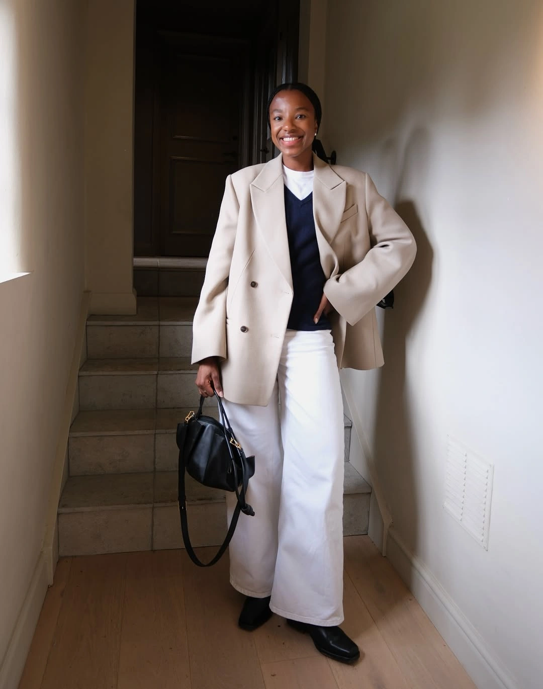 fall mom outfits 2026 Neutral Tailoring That Elevates Everyday Basics