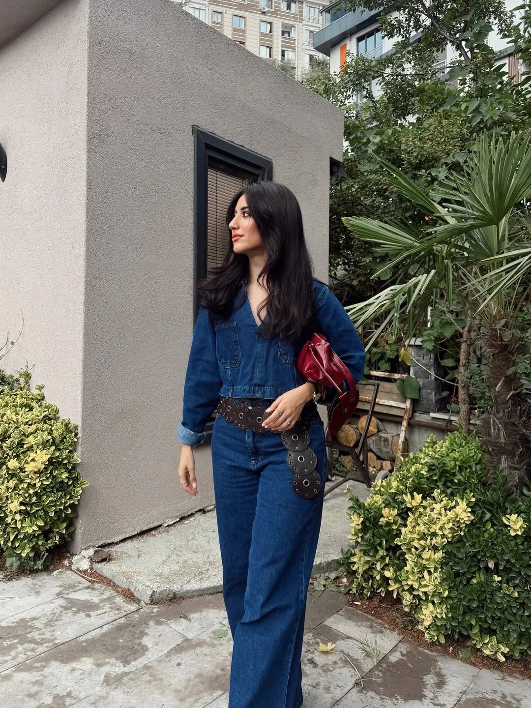 fall office outfits for women 2026 Denim Reimagined for Creative Office Days