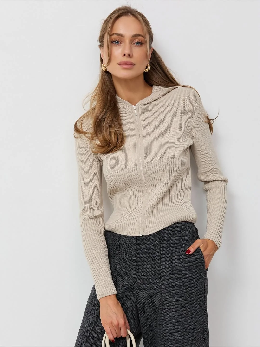 fall office outfits for women 2026 The Refined Knitwear Trend Replacing Traditional Blazers
