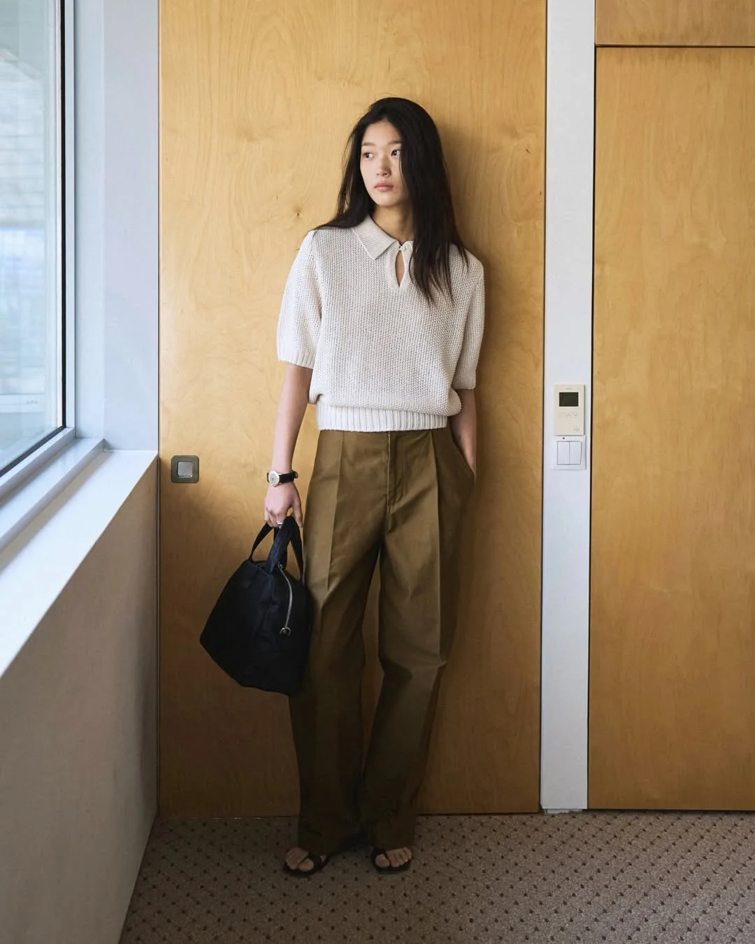 Fall outfits ideas 2026 Minimal Knit Polos And Relaxed Trousers For Quiet Luxury Fall Days