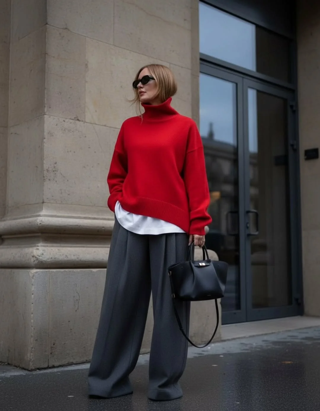 Fall outfits ideas 2026 Bold Red Sweaters That Instantly Wake Up Neutral Fall Wardrobes