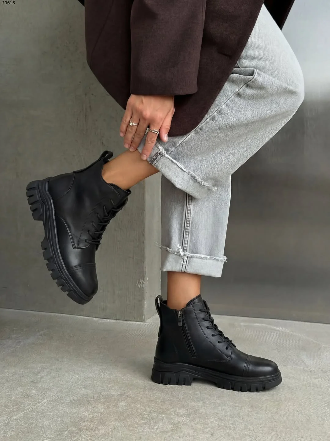 fall outfits with boots 2026 Black Combat Boots and Relaxed Denim for Modern Street Style