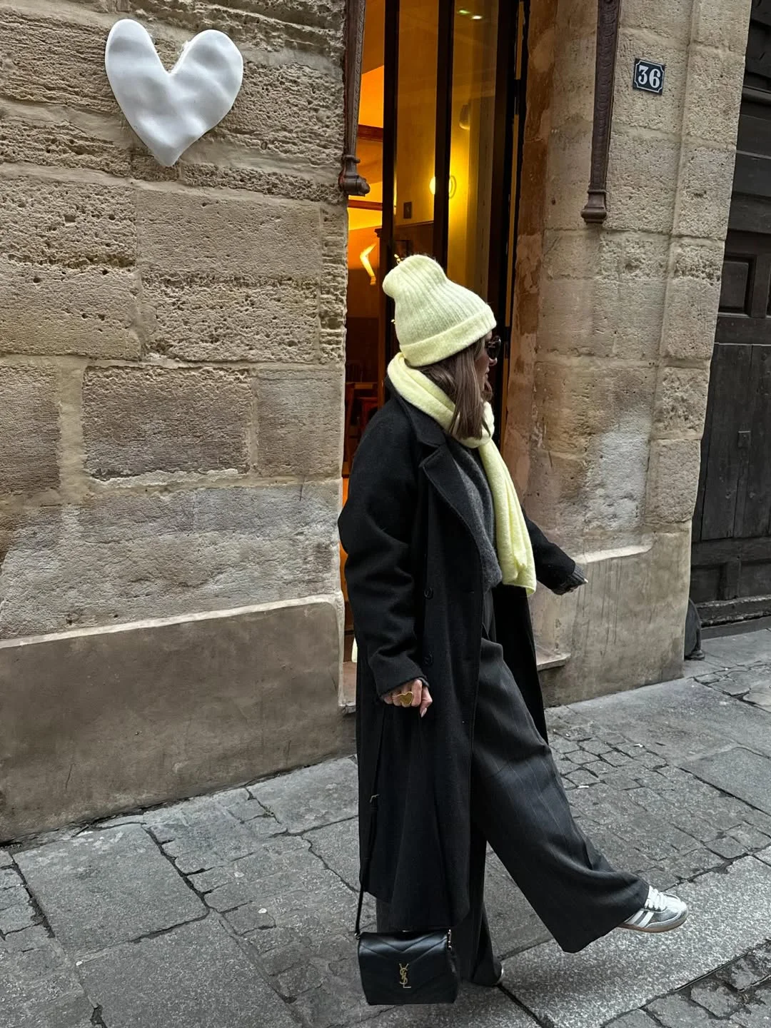 fall outfits with coat 2026 Adding a Pop of Color to Dark Autumn Layers