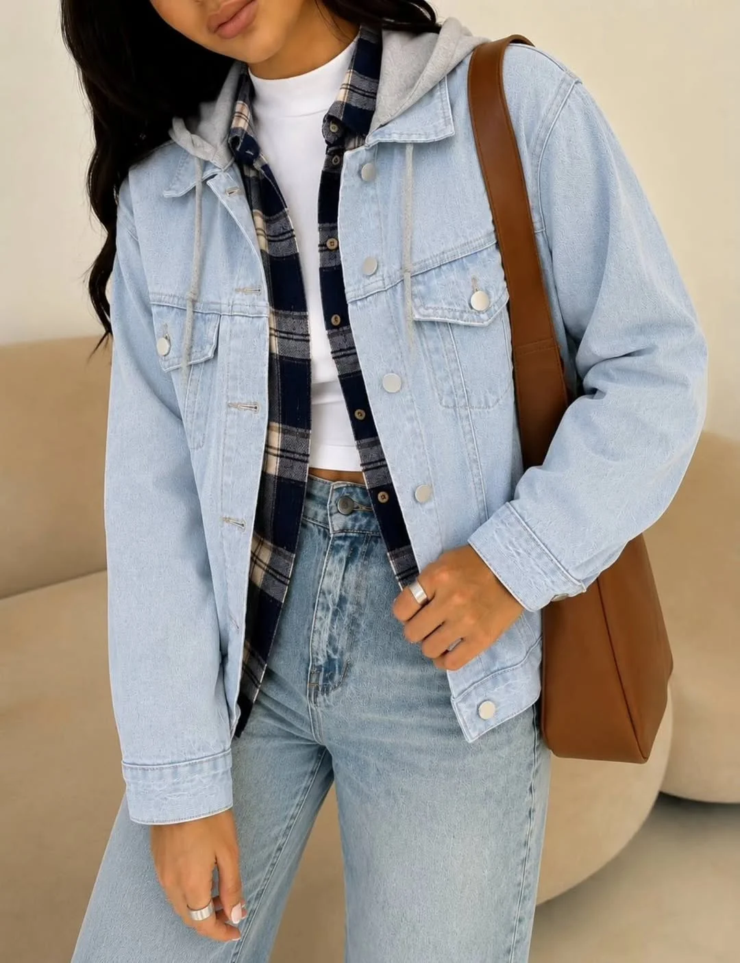 fall outfits with jeans jacket 2026 The Layered Denim Formula That Always Works