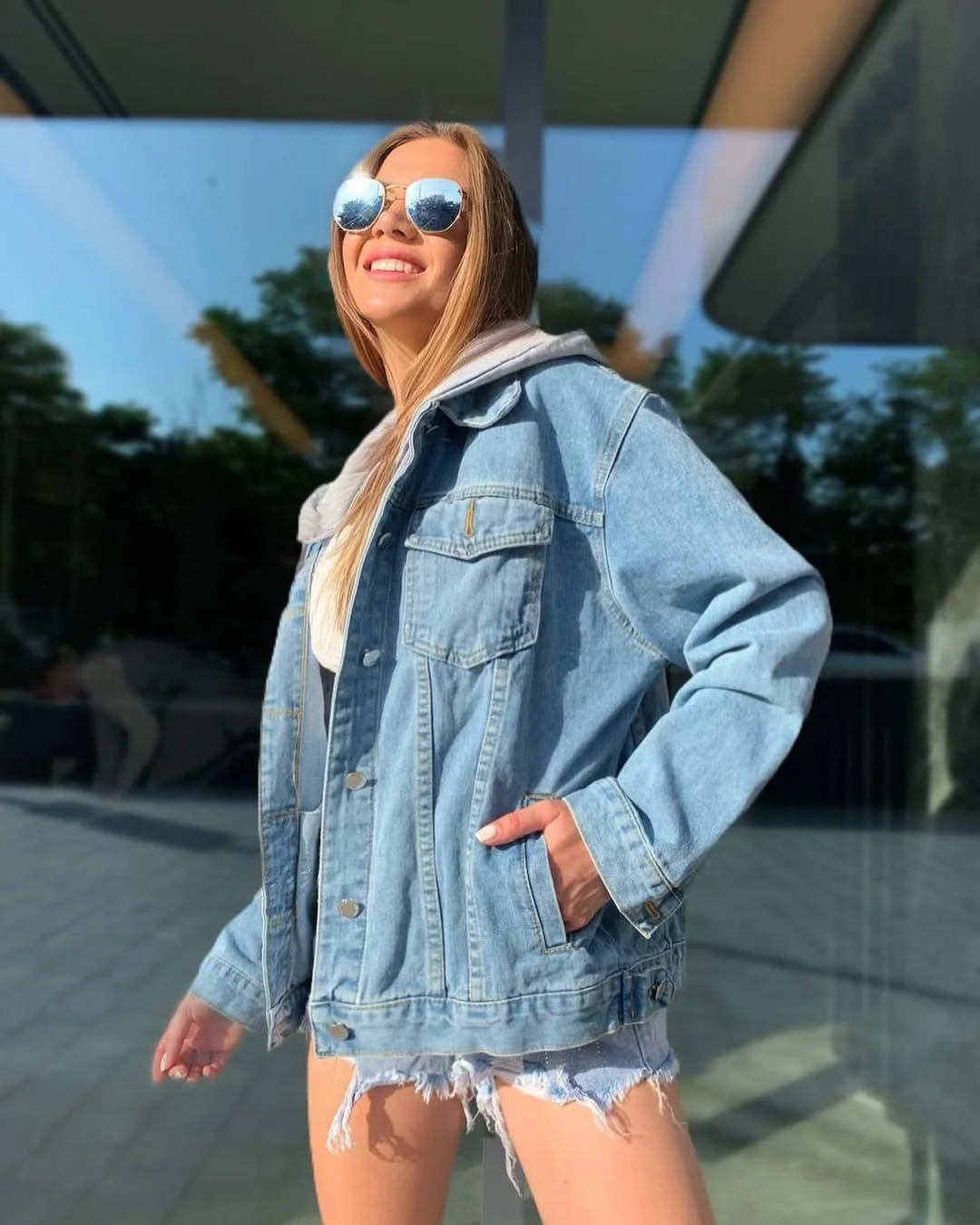 fall outfits with jeans jacket 2026 Layered Hoodie and Denim for Relaxed Weekends