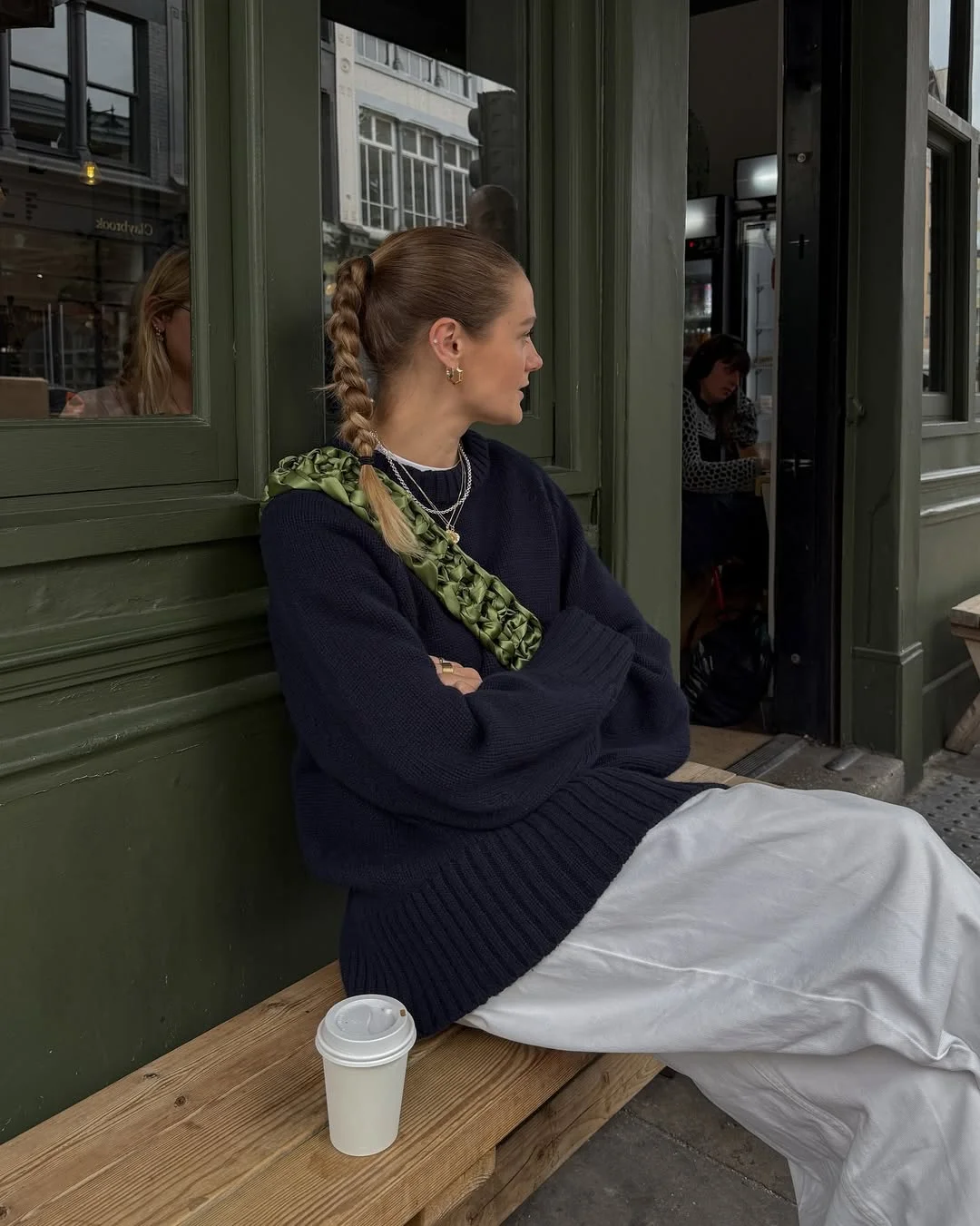 fall outfits with sweater 2026 Dark Knitwear and Flowing Skirts for Elevated Everyday Style