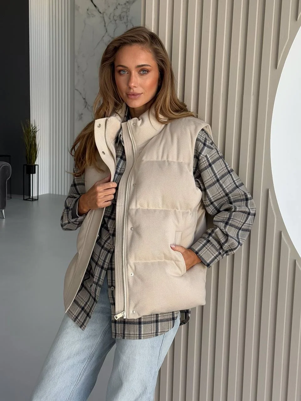 fall outfits with vests 2026 The Classic Puffer Vest Formula That Never Lets You Down