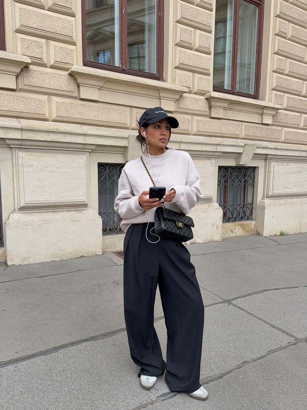 fall smart casual work outfit for women 2026 Relaxed Tailored Trousers For Off-Duty Workwear Energy