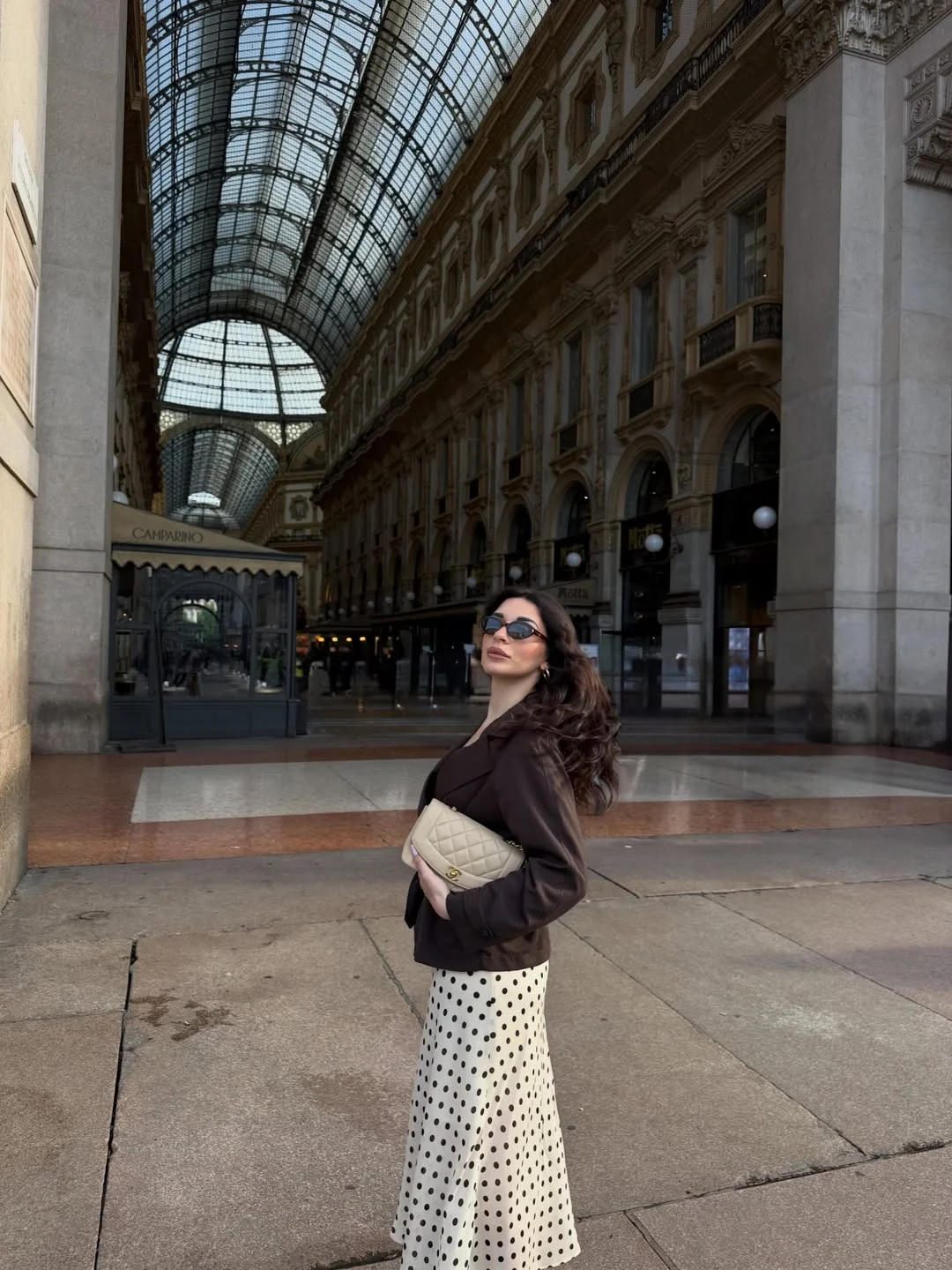 fall smart casual work outfit for women 2026 Soft Polka Dot Skirts With Dark Tailoring For Feminine Fall Styling
