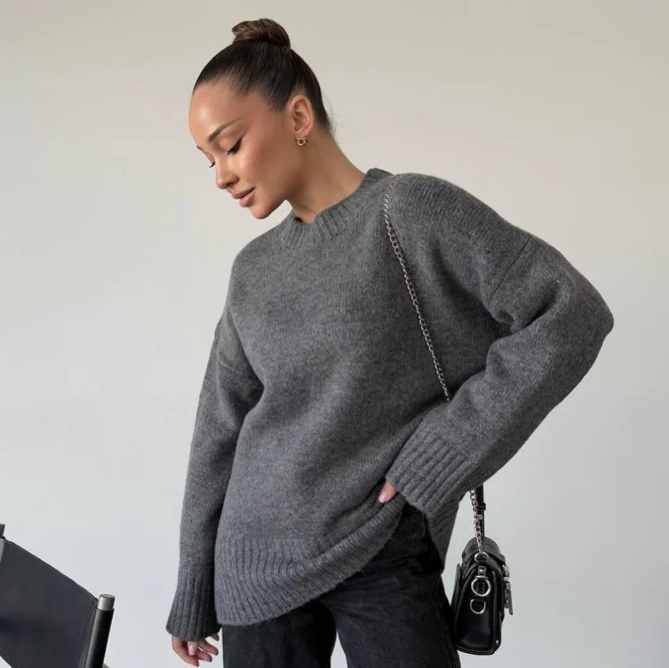 fall street fashion nyc 2026 The Return of the Effortless Gray Sweater