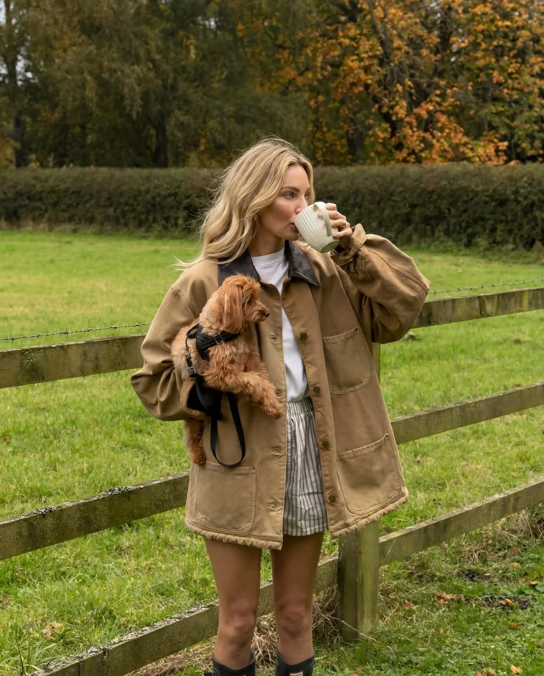 fall travel wardrobe for women 2026 Countryside Layers That Make Slow Autumn Escapes Feel Even Better