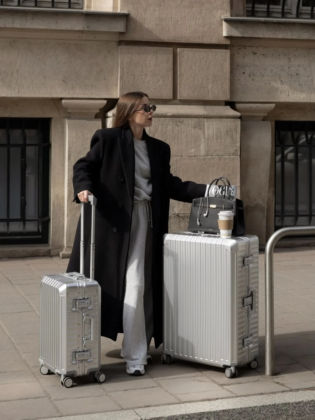 fall travel wardrobe for women 2026 Relaxed Tailoring That Makes Long Travel Days Feel Luxurious