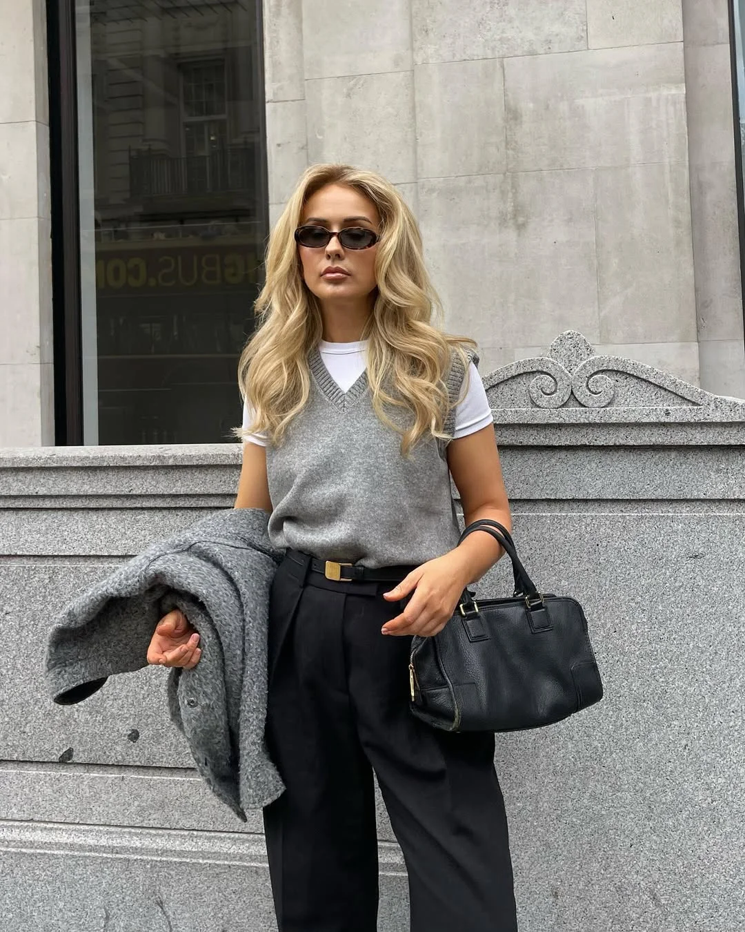 fall vest outfits for women 2026 The Elevated Knit Vest and Tailored Trouser Formula