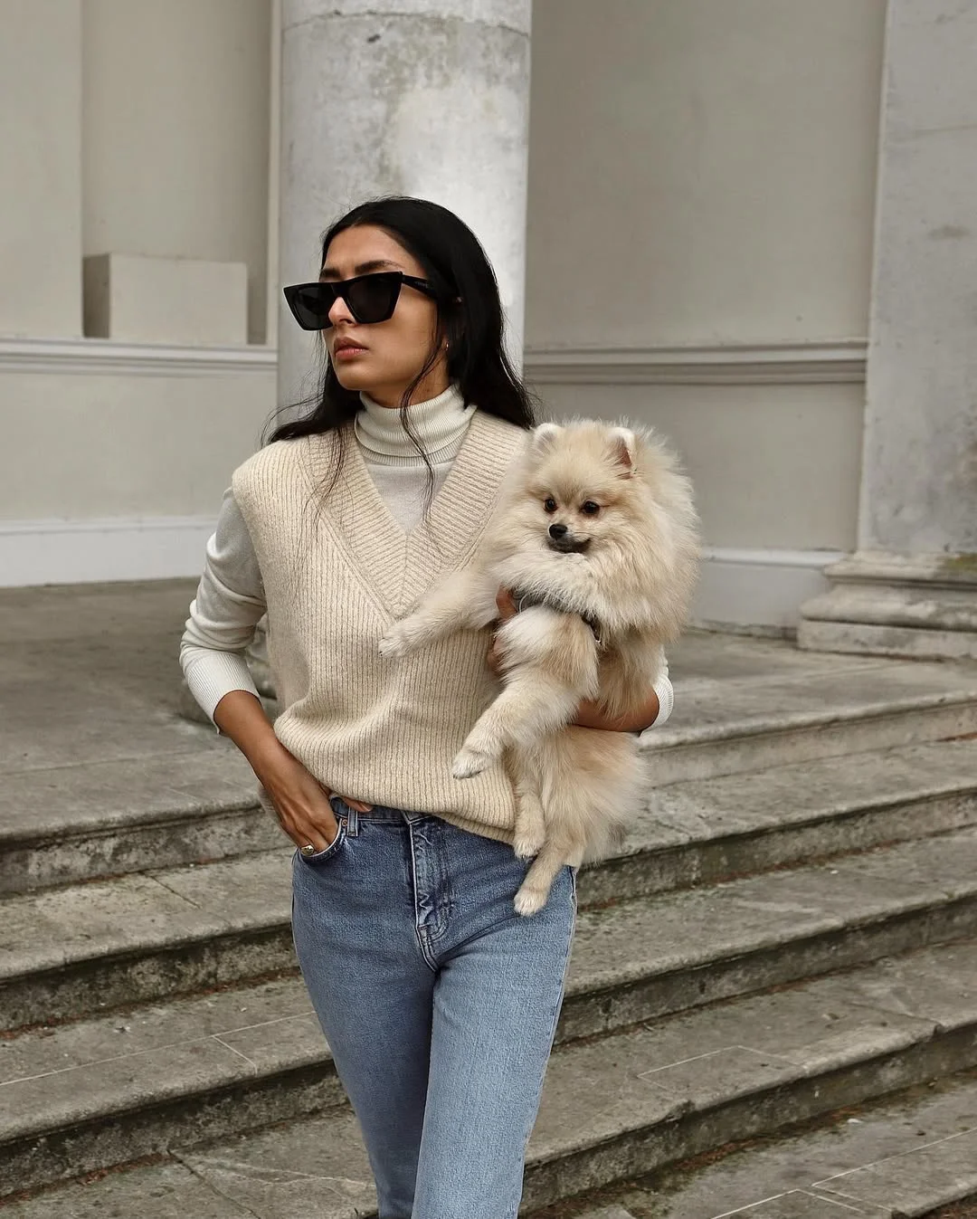 fall vest outfits for women 2026 The Minimalist Cream Vest That Works Every Year