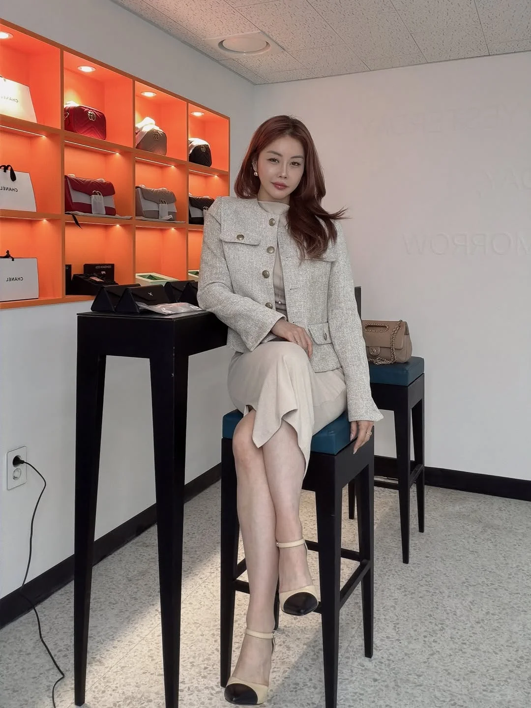 fall work outfits 2026 Tweed Jackets And Elegant Neutral Dressing