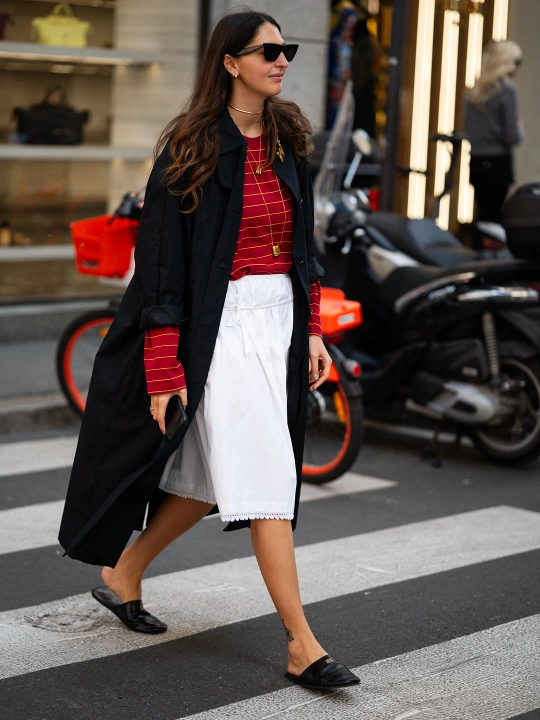 nice fall outfits 2026 Bold Color Contrast That Brightens Gray Fall Days