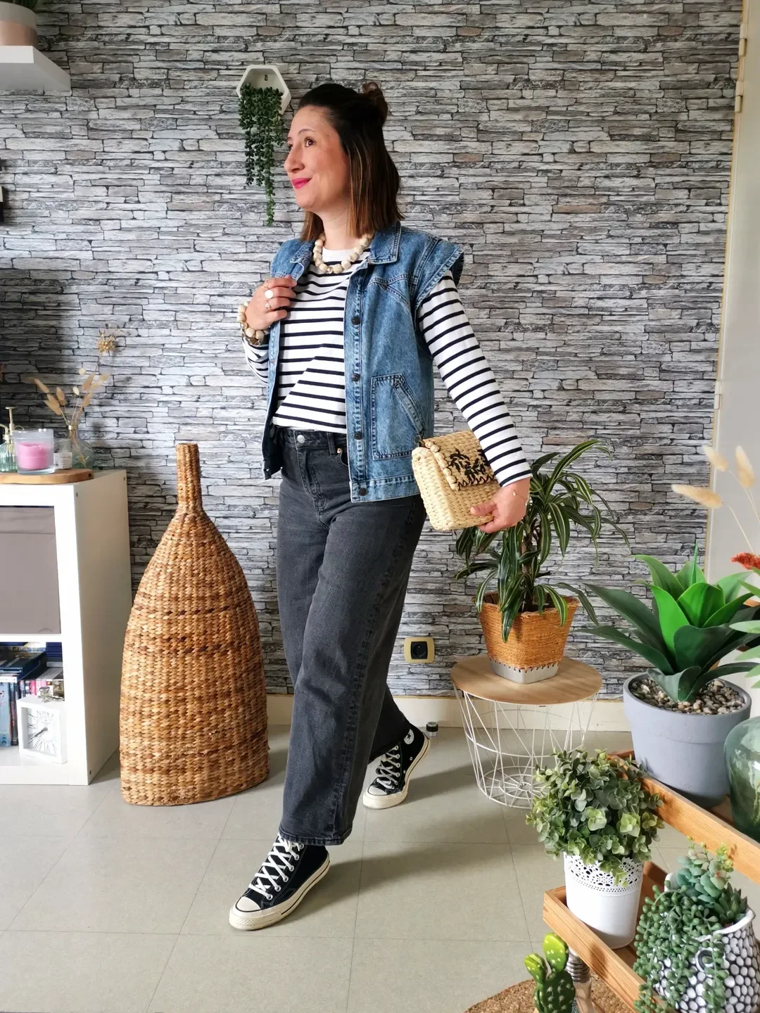 summer to fall outfits 2026 Denim Vests Are Quietly Becoming a Fall Staple Again