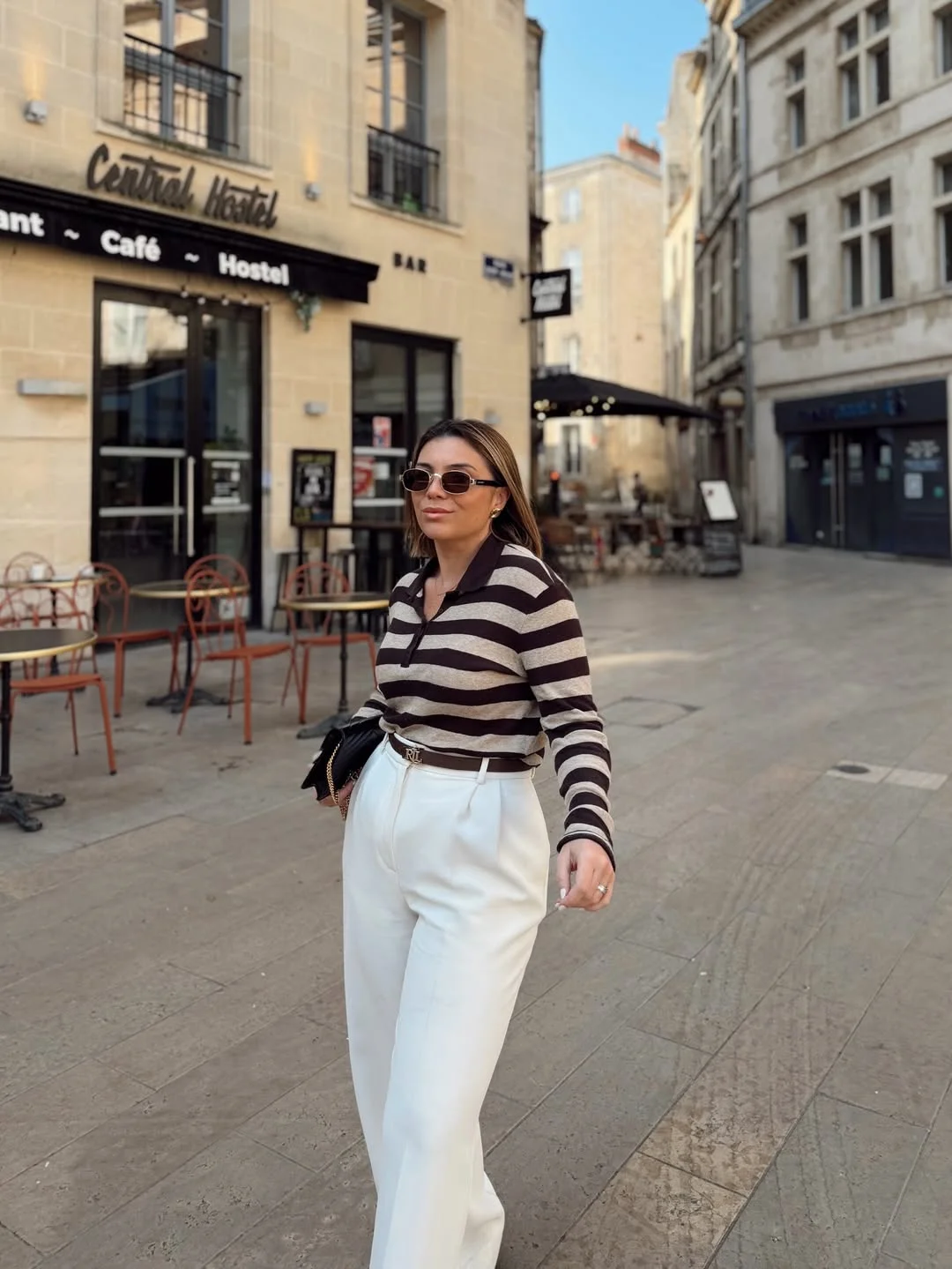summer to fall outfits 2026 Striped Knit Polos Are Quietly Replacing Basic Sweaters