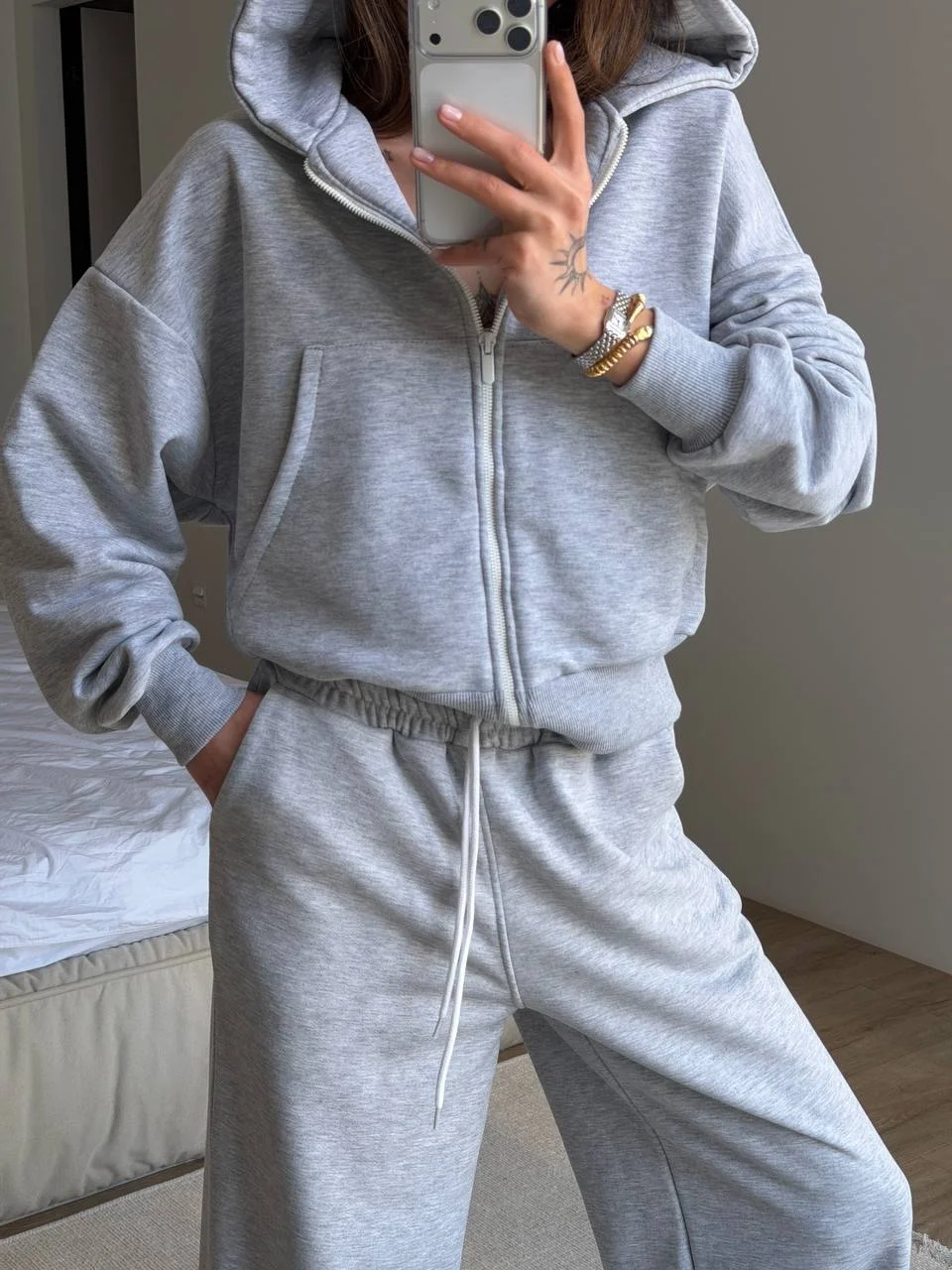 summer to fall outfits 2026 The Matching Gray Set Everyone Will Live In This Fall