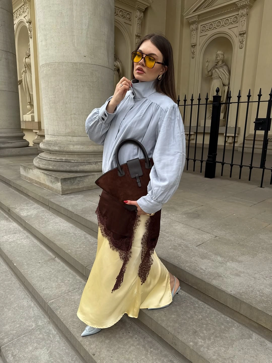 what are must have fall outfits for 2026 Elegant Satin Skirts That Prove Soft Colors Belong in Fall
