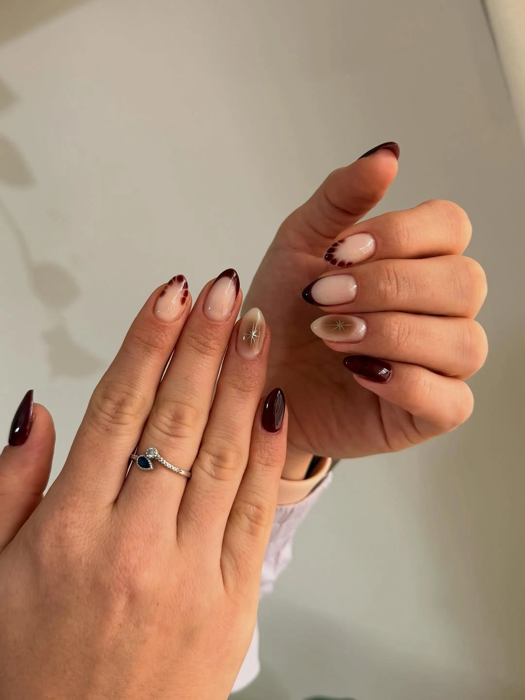 august nails ideas 2026 Chocolate Glazed Nails for the First Hint of Fall
