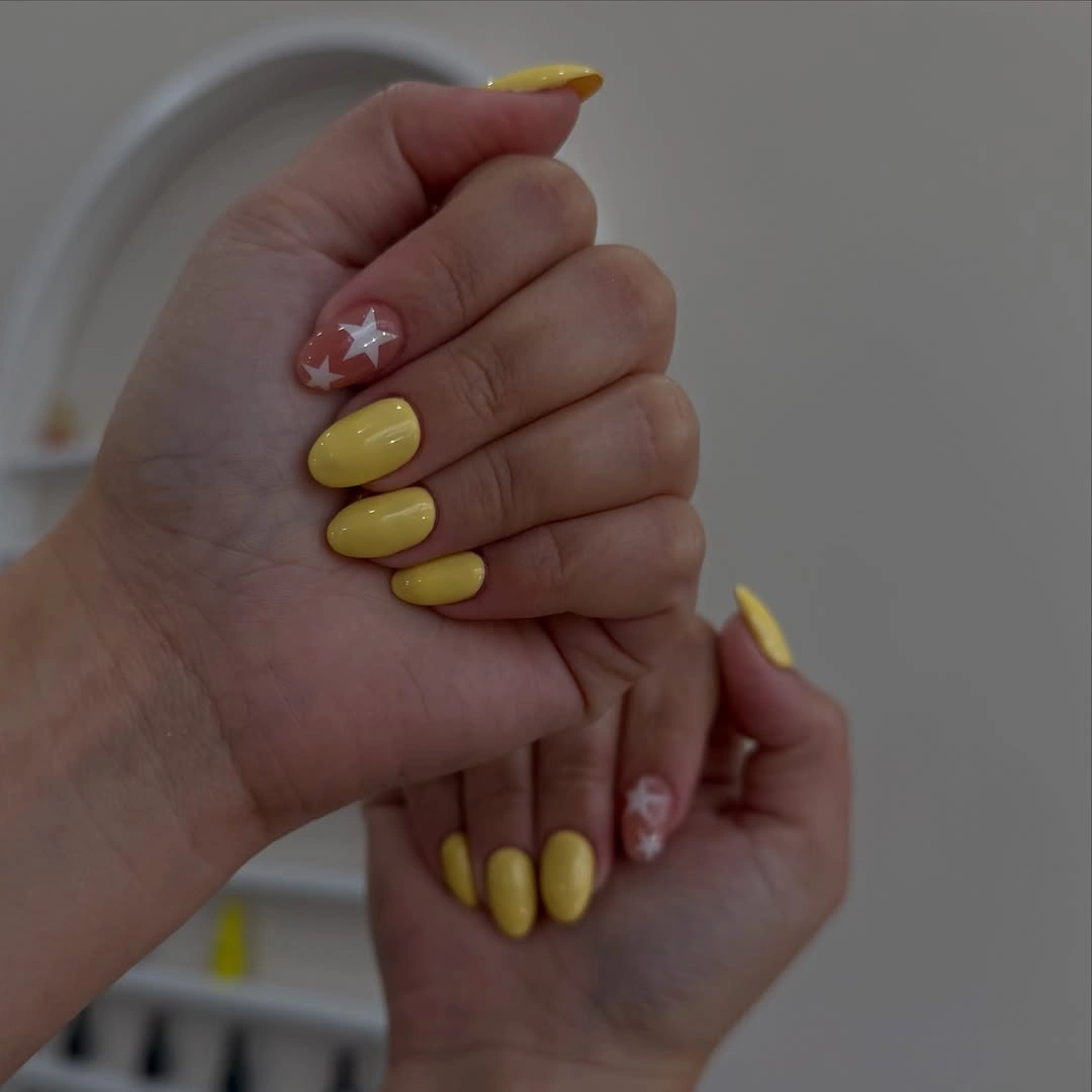 august nails ideas 2026 Sunny Butter Yellow Nails That Brighten Every Summer Day