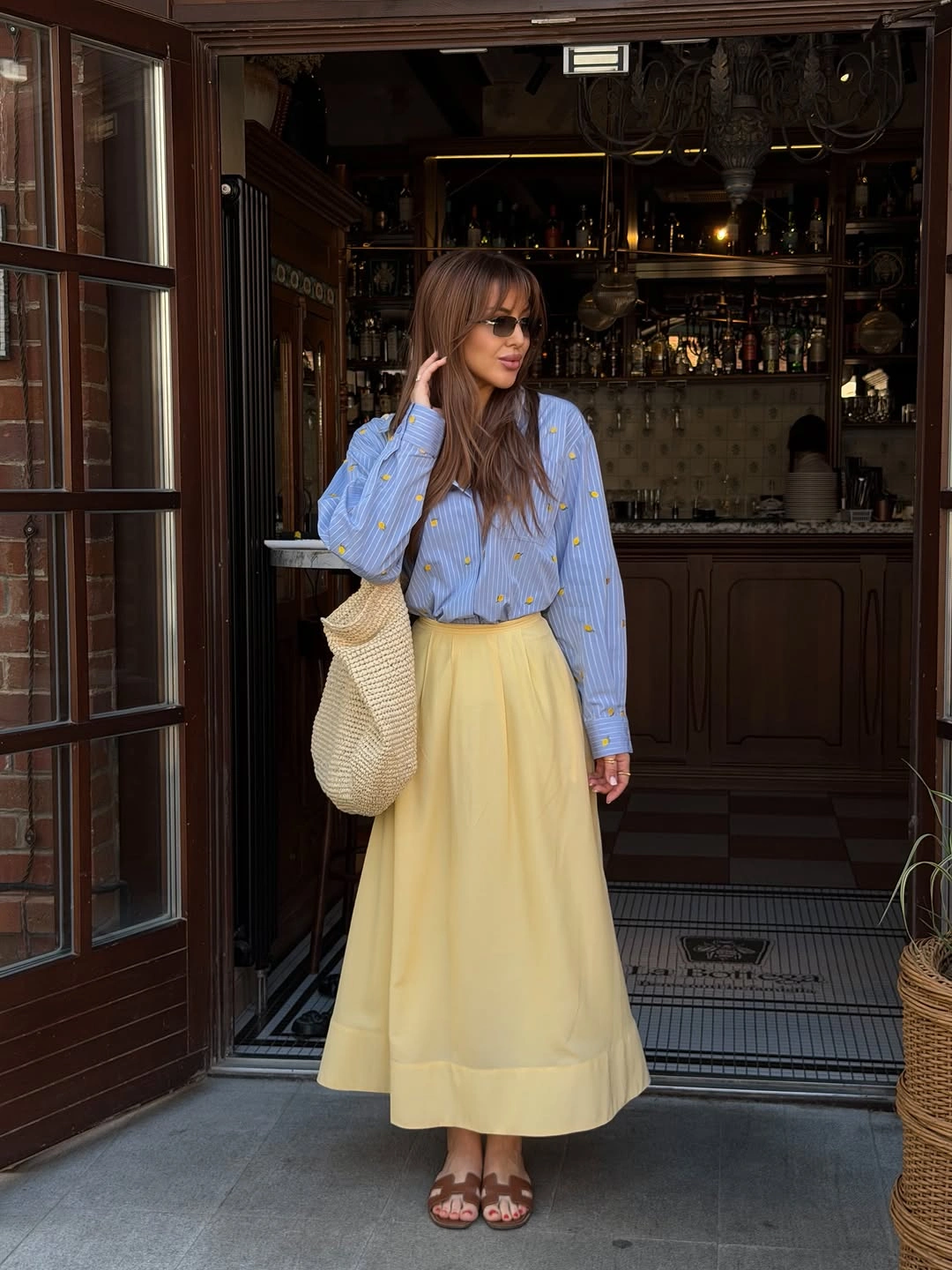 august outfits 2026 Butter Yellow Skirts Bring Elegant Charm to August Days