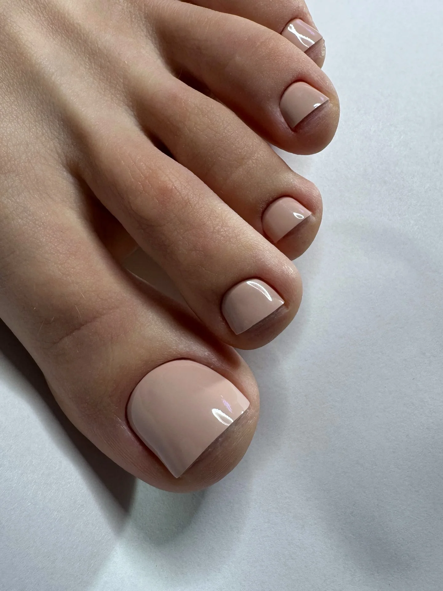 august pedicure nails ideas 2026 Minimalist Nude Pedicure That Always Looks Expensive