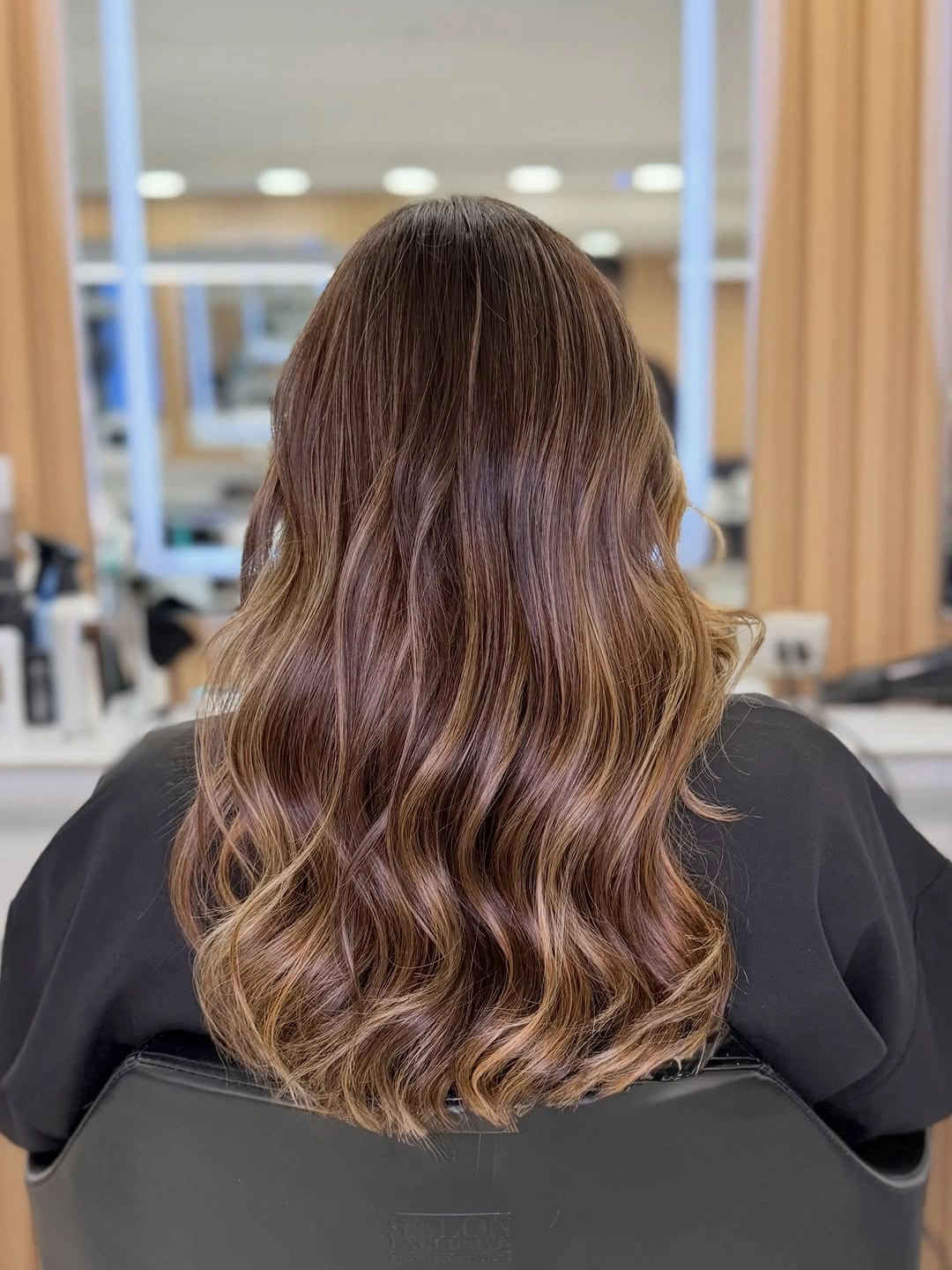 babylights hair ideas Chocolate Brown Babylights with Soft Cinnamon Ends