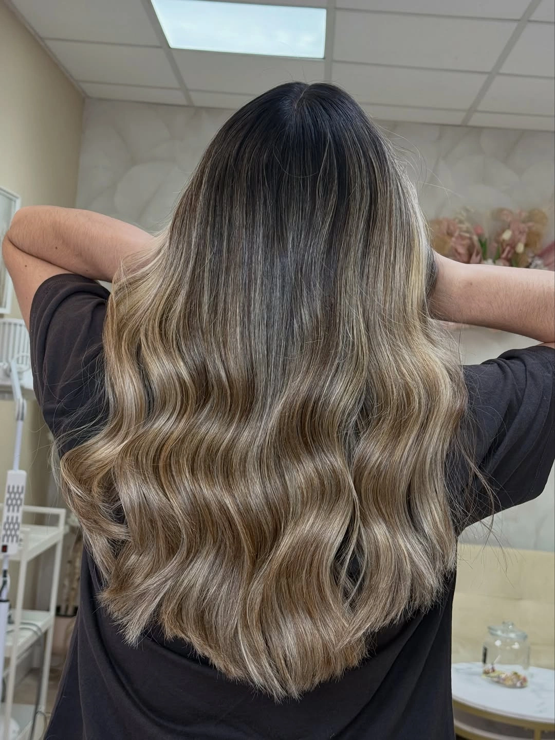 babylights hair ideas Soft Taupe Babylights for Naturally Dimensional Brunettes