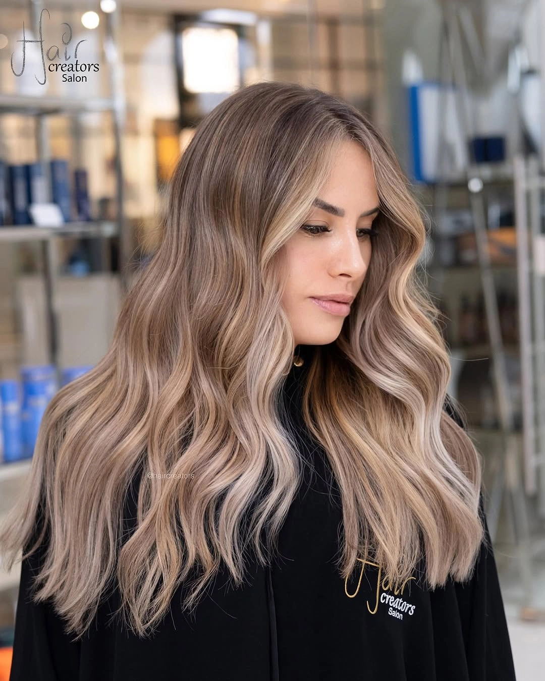 beige blond hair color Creamy Beige Blonde with Bright Face-Framing Highlights