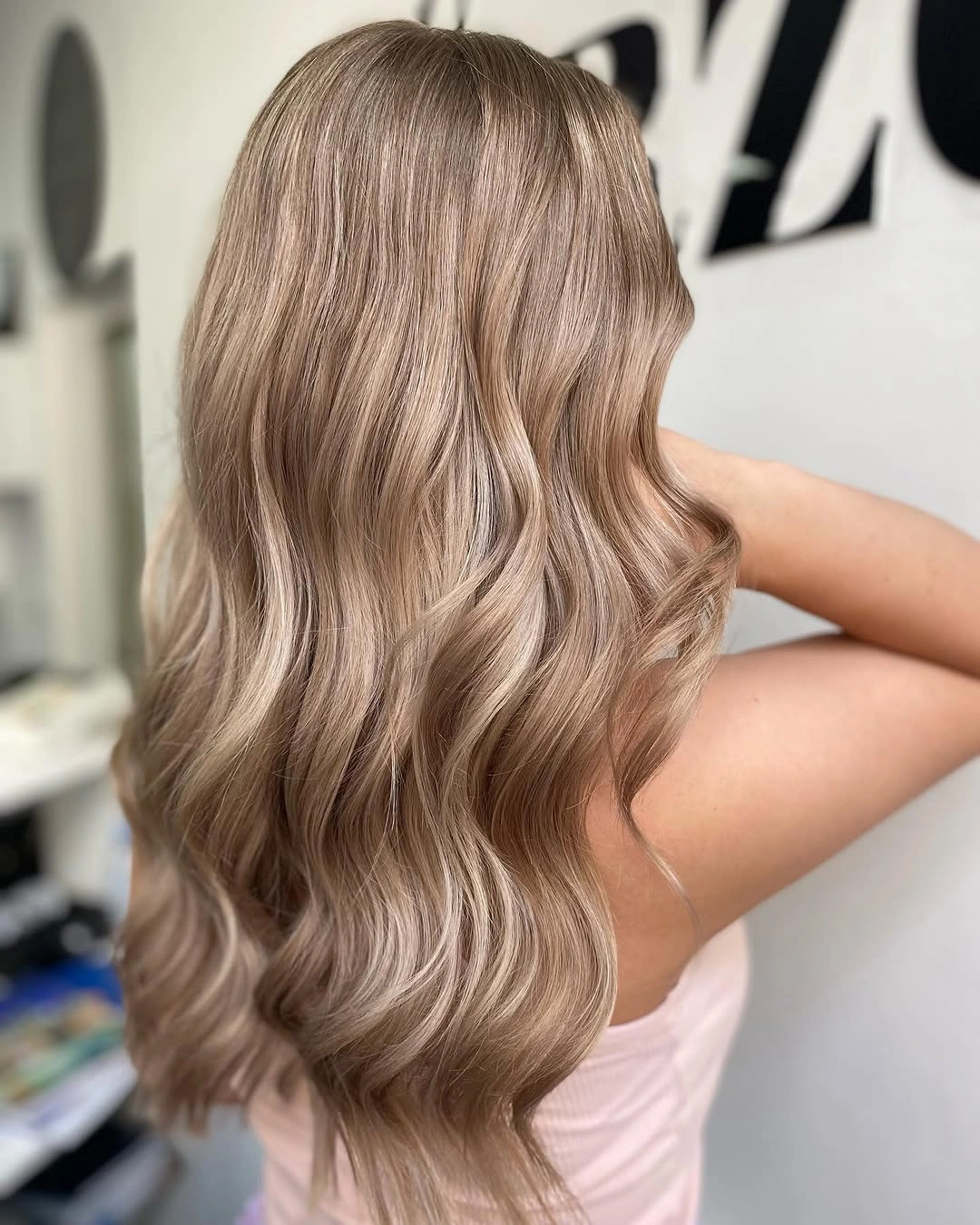 beige blond hair color Soft Sandy Beige Blonde with Silky Natural Finish