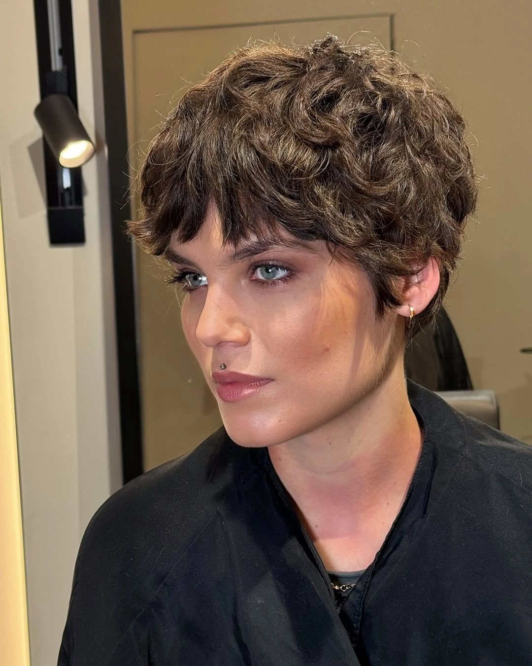 bixie haircut Textured French-Inspired Bixie With Cropped Bangs