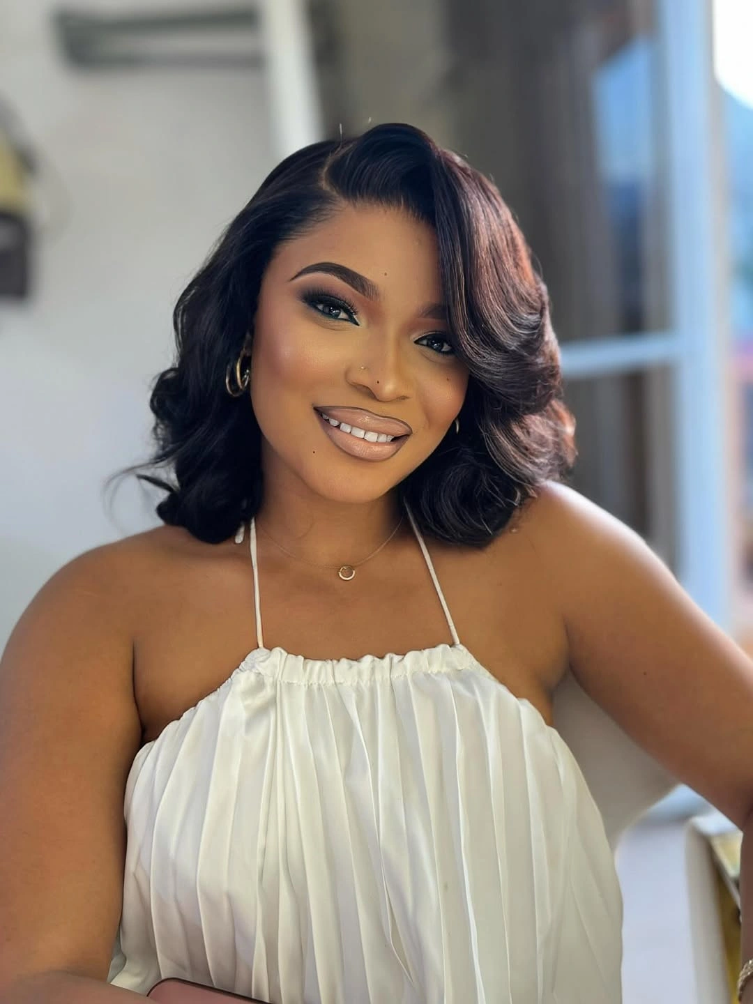 bob hairstyles for black women Classic Black Bob With Vintage Inspired Waves