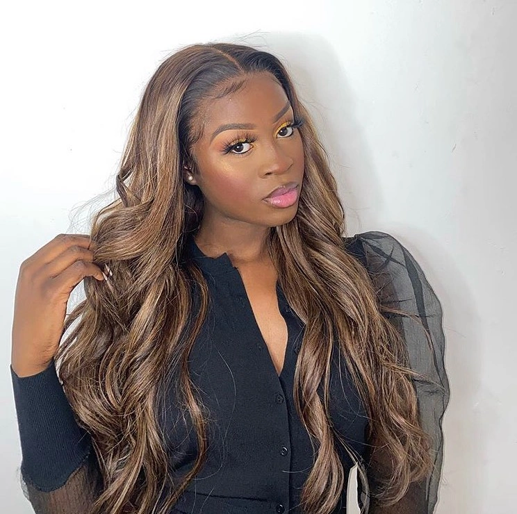 body waves hairstyle Dimensional Mocha Waves with Soft Face-Framing Layers