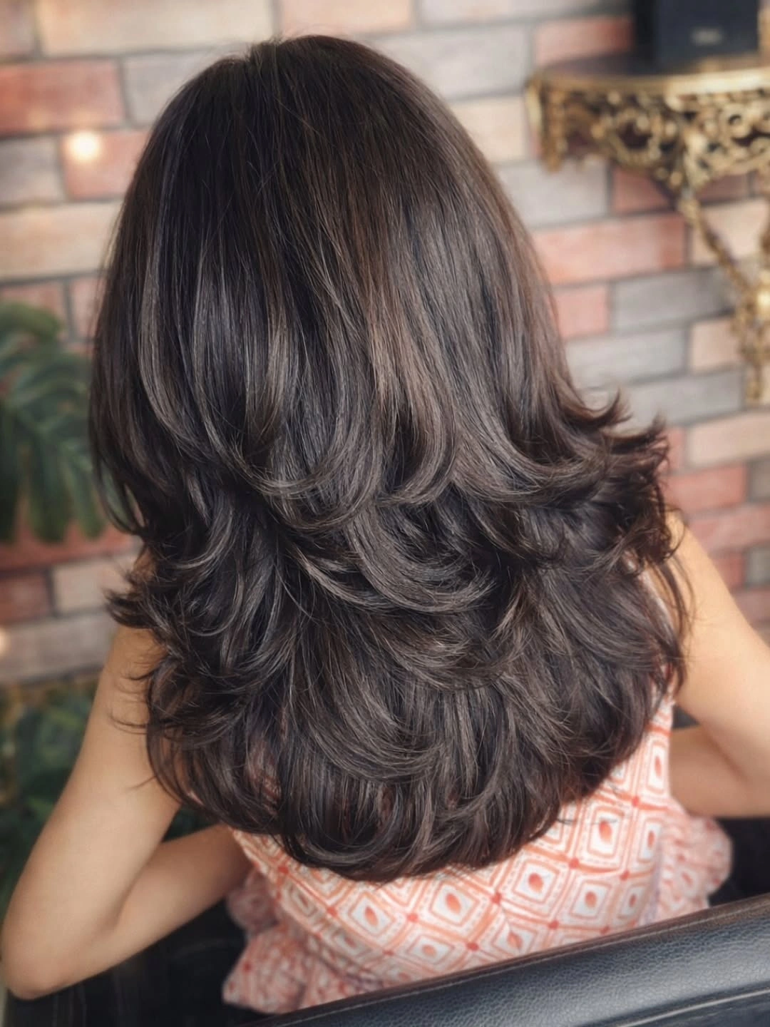 choppy medium layered hair Voluminous Feathered Layers That Never Fall Flat