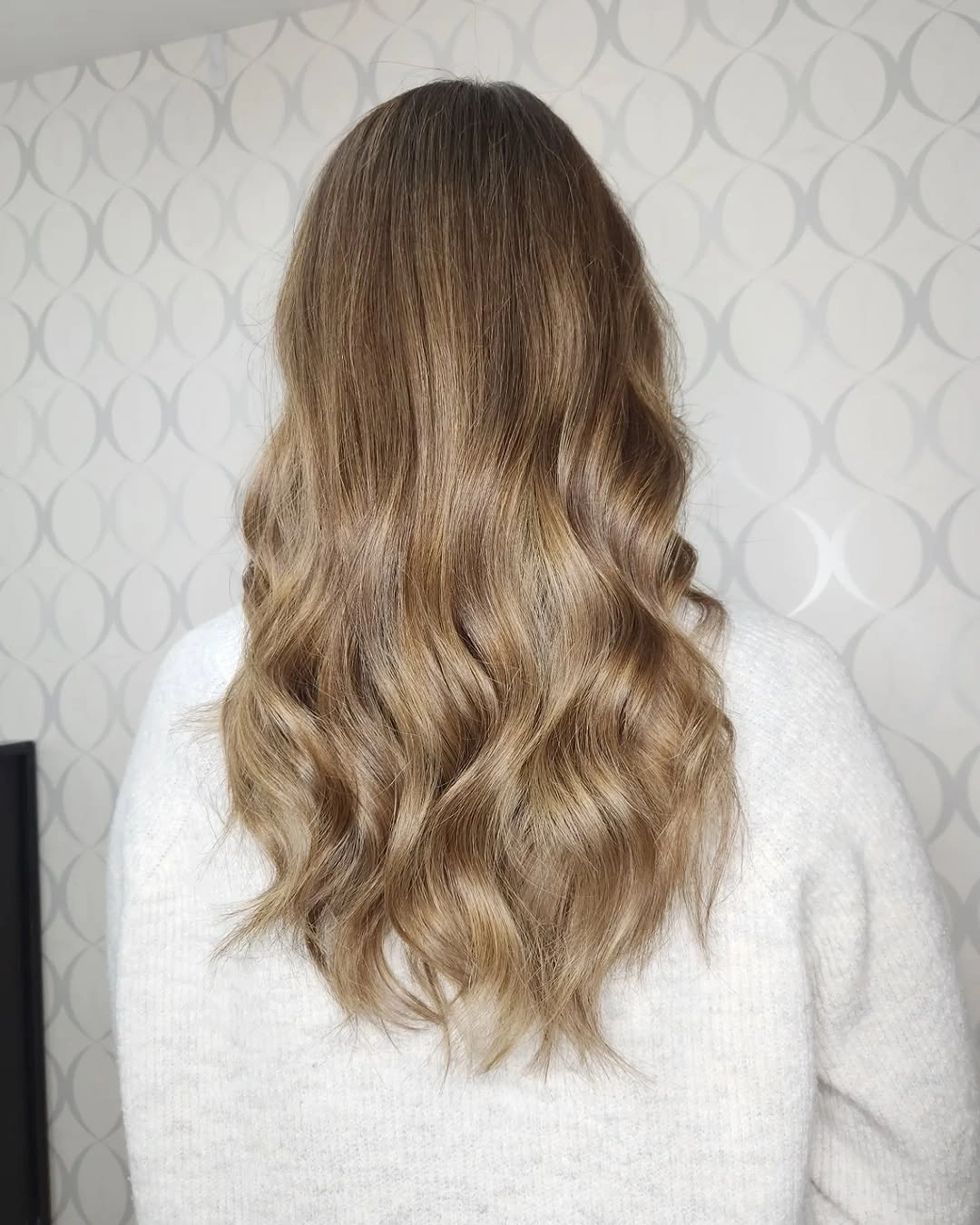 dirty blonde hair color Soft Sandy Dirty Blonde With Melted Natural Dimension