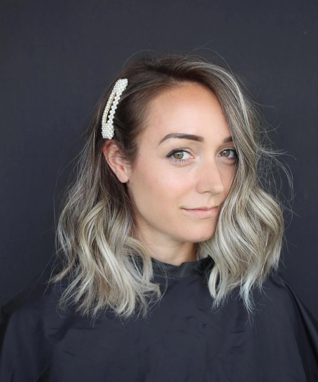 dirty blonde hair color Cool Dirty Blonde Bob With Bright Money Piece