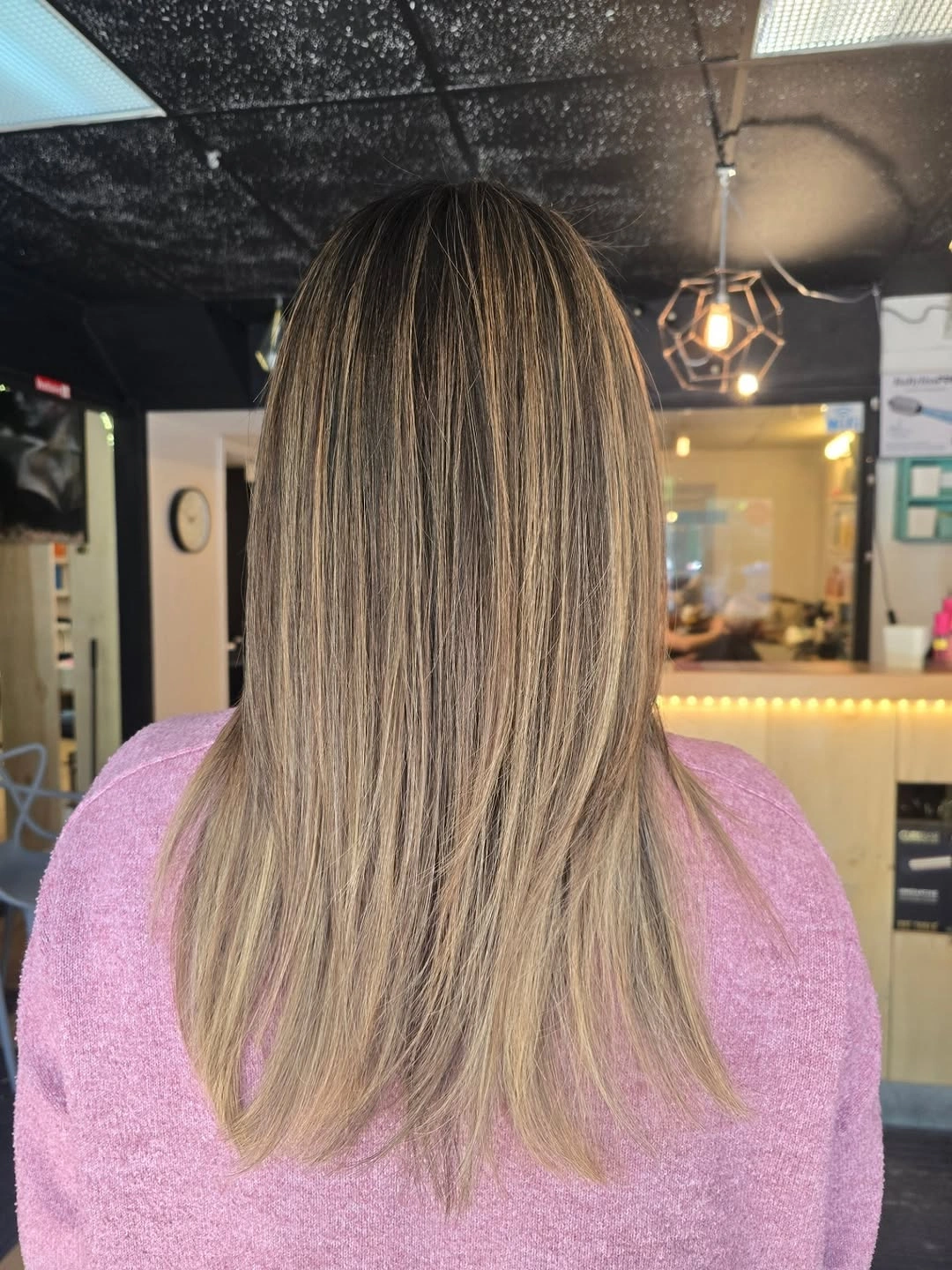 dirty blonde hair color Classic Dirty Blonde Melt With Delicate Low Lights
