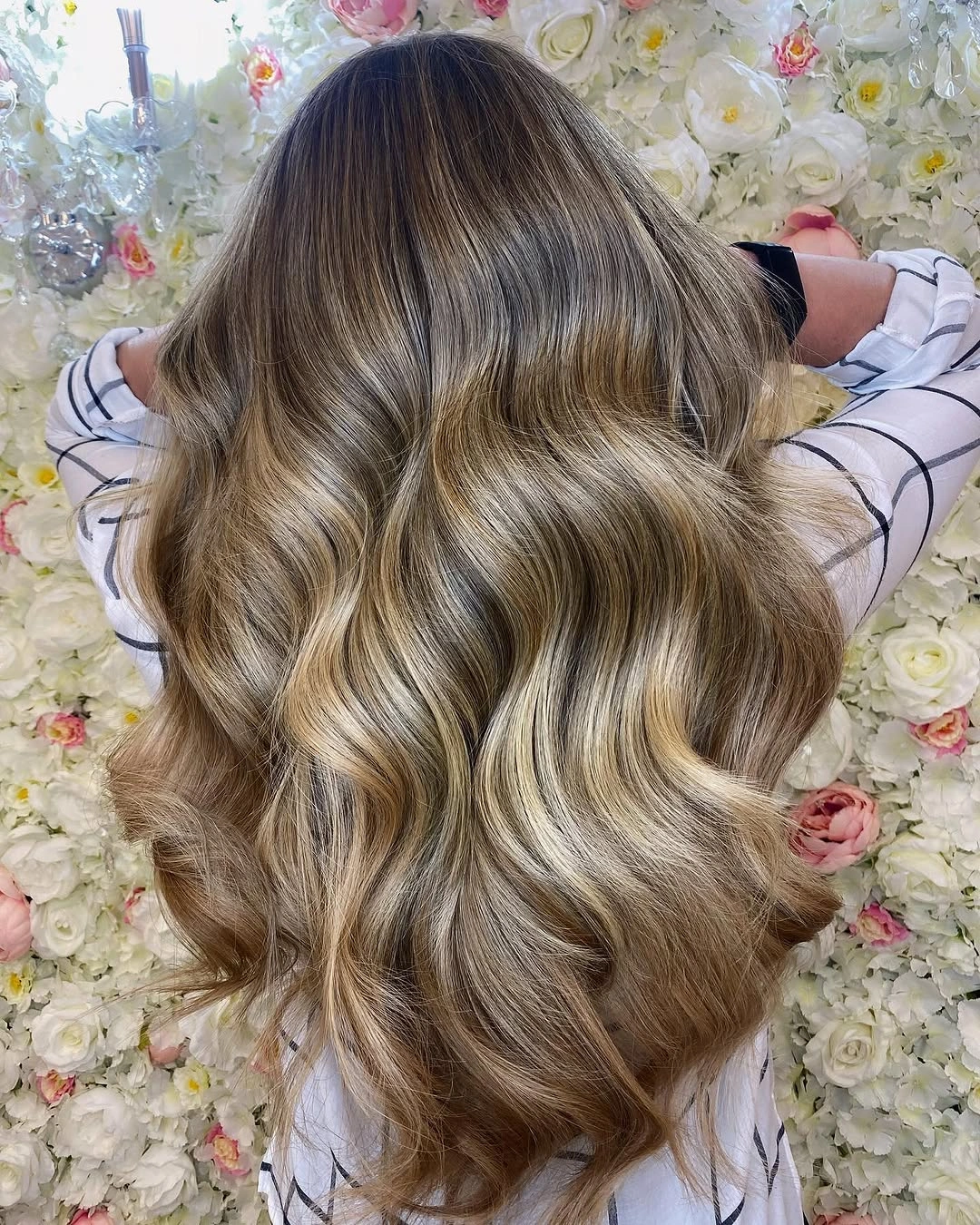 dirty blonde hair color Luxury Honey Dirty Blonde With Seamless Hollywood Waves