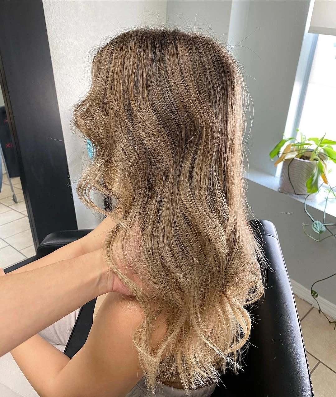 dirty blonde hair color Sunlit Beige Blonde With Soft Summer Brightness