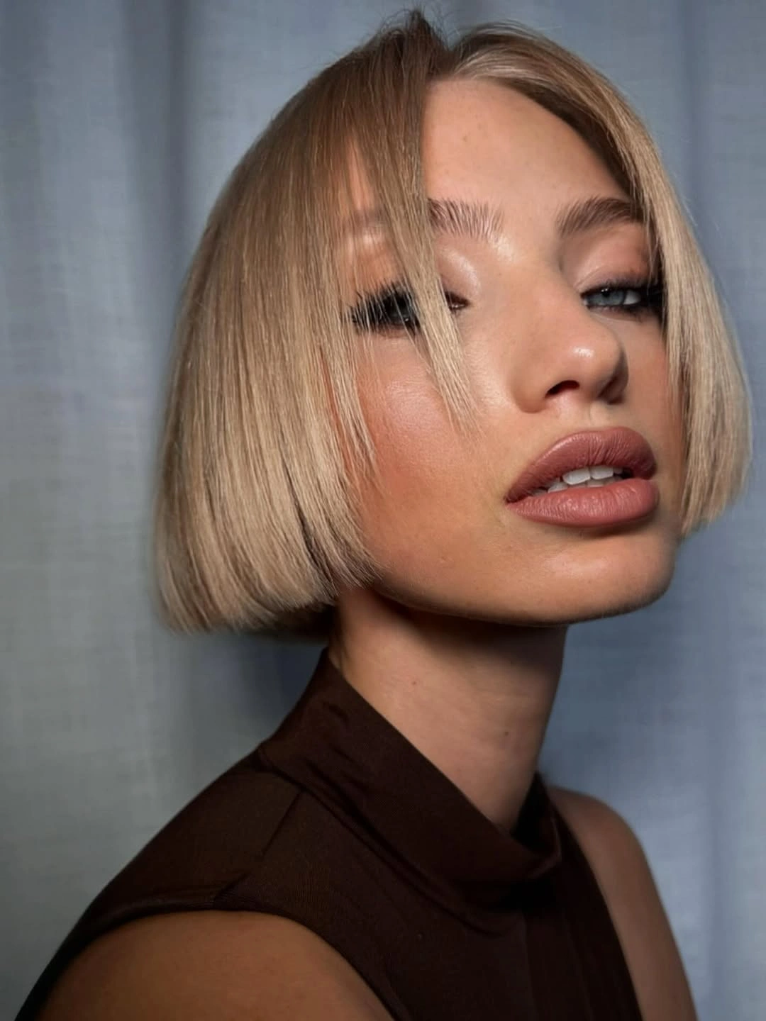 fall bob haircut ideas 2026 French-Inspired Bob With Soft Face-Framing Bangs