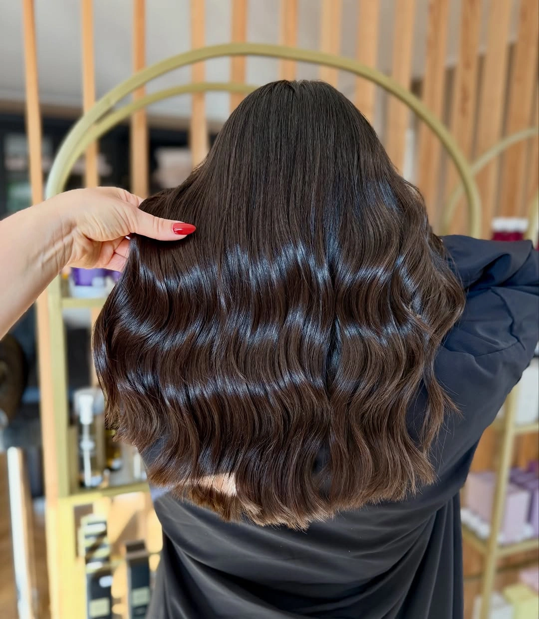 Fall brunette hair colour 2026 Cool Cocoa Brunette With Seamless Dimension