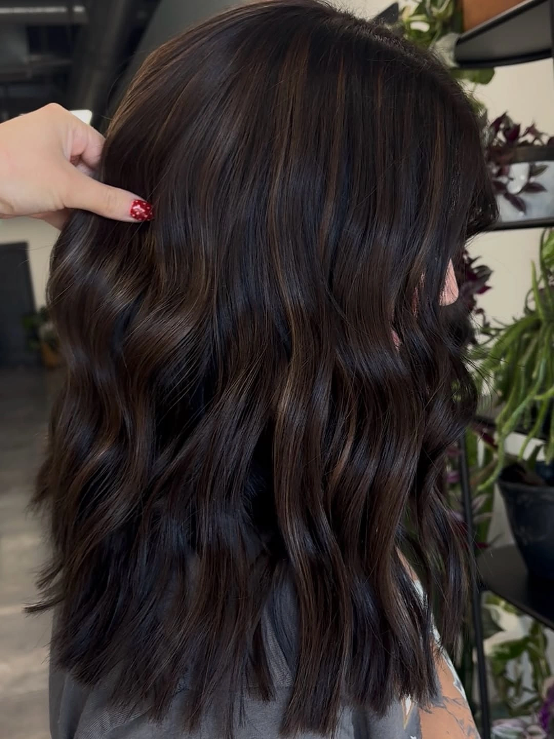 Fall brunette hair colour 2026 Soft Mocha Brunette With Invisible Balayage Finish