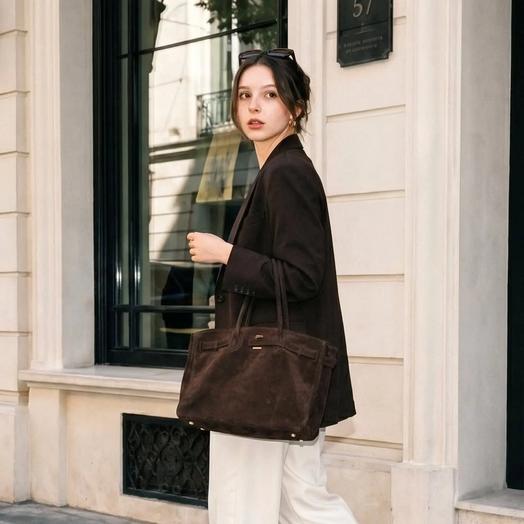fall classy outfits women 2026 Oversized Blazer Styling With Quiet Luxury Appeal