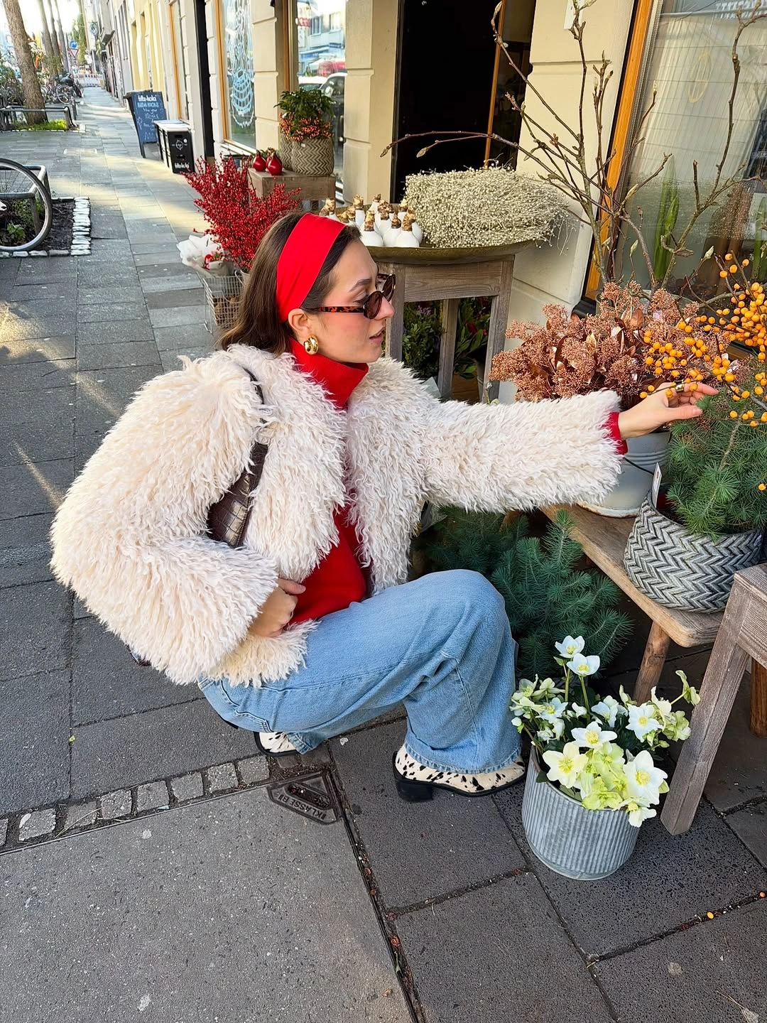 fall classy outfits women 2026 Bold Autumn Color That Brightens Gray Days